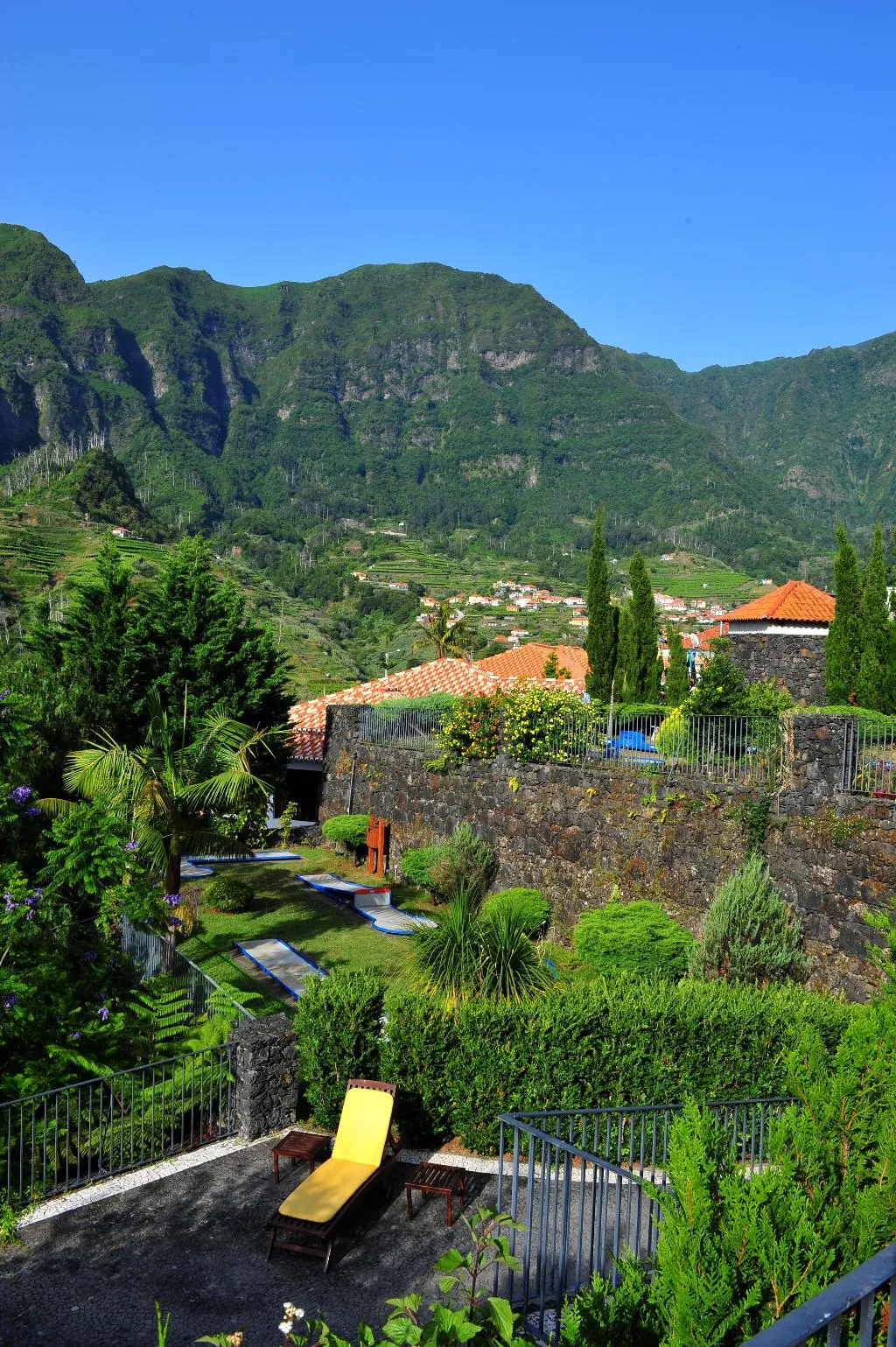 Terrace, Estalagem Do Vale, Madeira