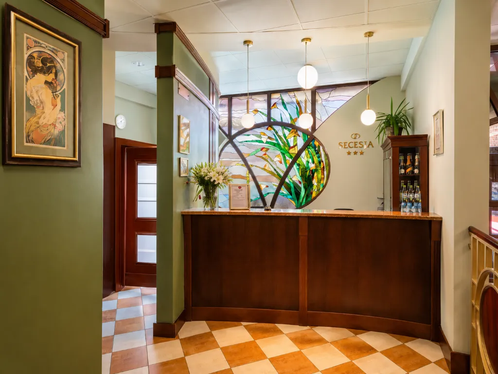 Lobby, Hotel Secesja, Krakow