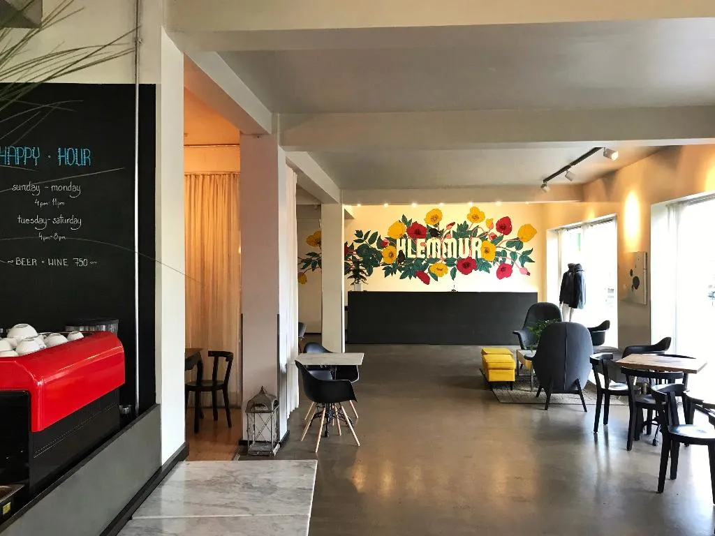 Lobby, Hlemmur Suites, Reykjavik