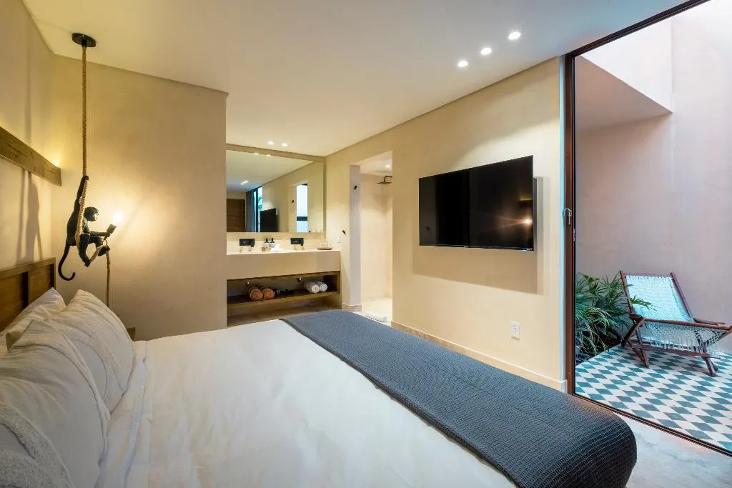 DOUBLE WITH TERRACE Room, Faisano Nomadas Boutique Hotel, Cancun Area