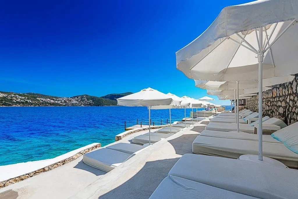 Beach, Kalkan Saray Suites, Dalaman