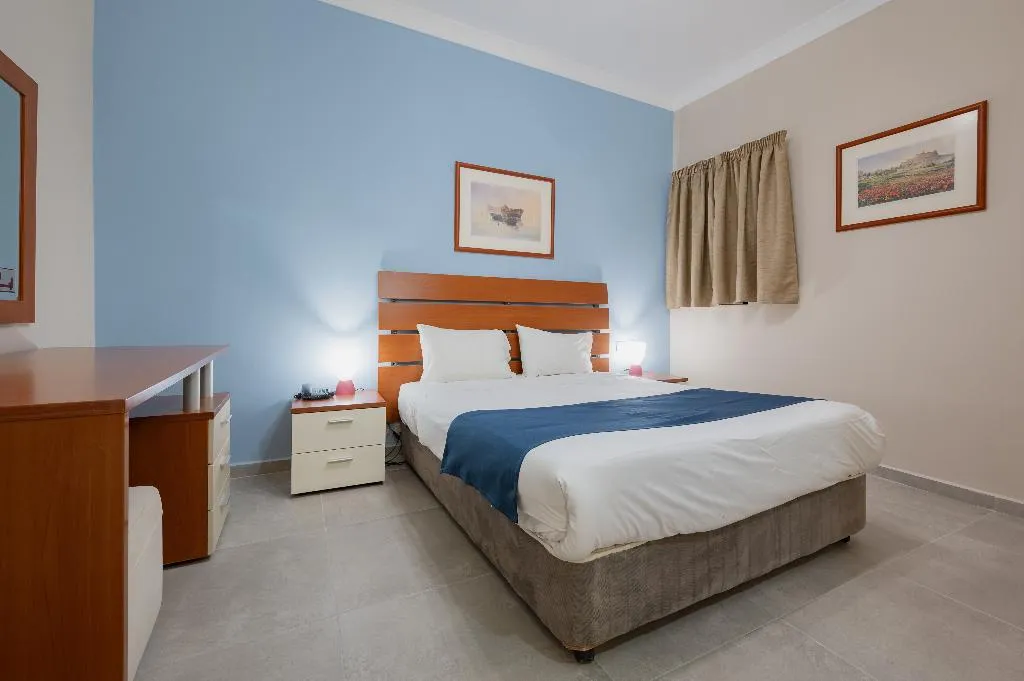 APARTMENT ONE BED Room, Xemxija Bay Hotel, Malta