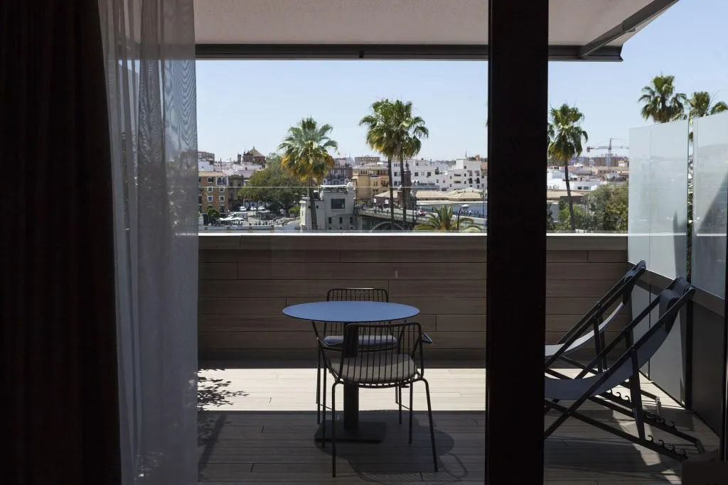 Terrace, Hotel Kivir Sevilla, Seville