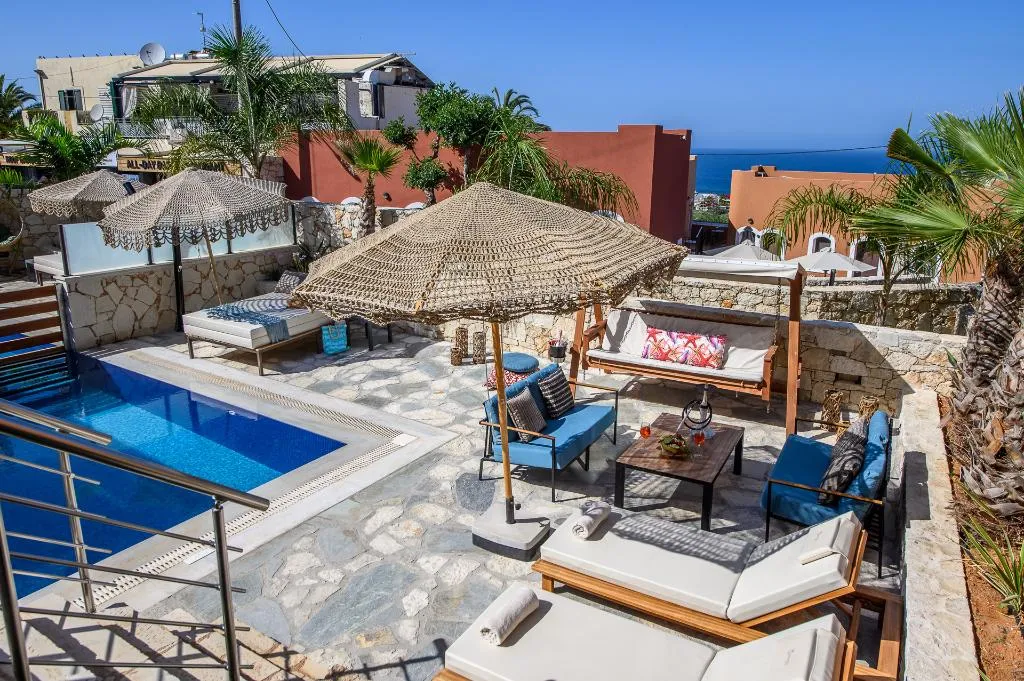 SUITE SEA VIEW WITH PRIVATE POOL Room, Esperides Resort Crete, Crete