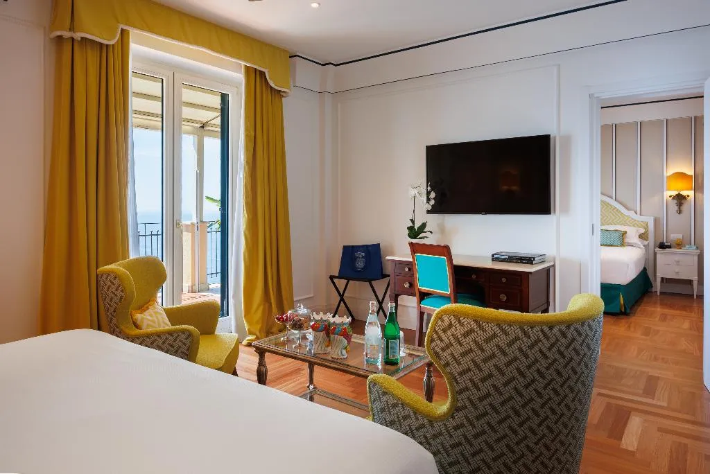 FAMILY ROOM WITH TERRACE Room, Grand Hotel San Pietro, Taormina