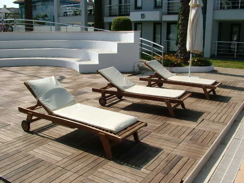 Terrace, Side Garden Residence, Antalya
