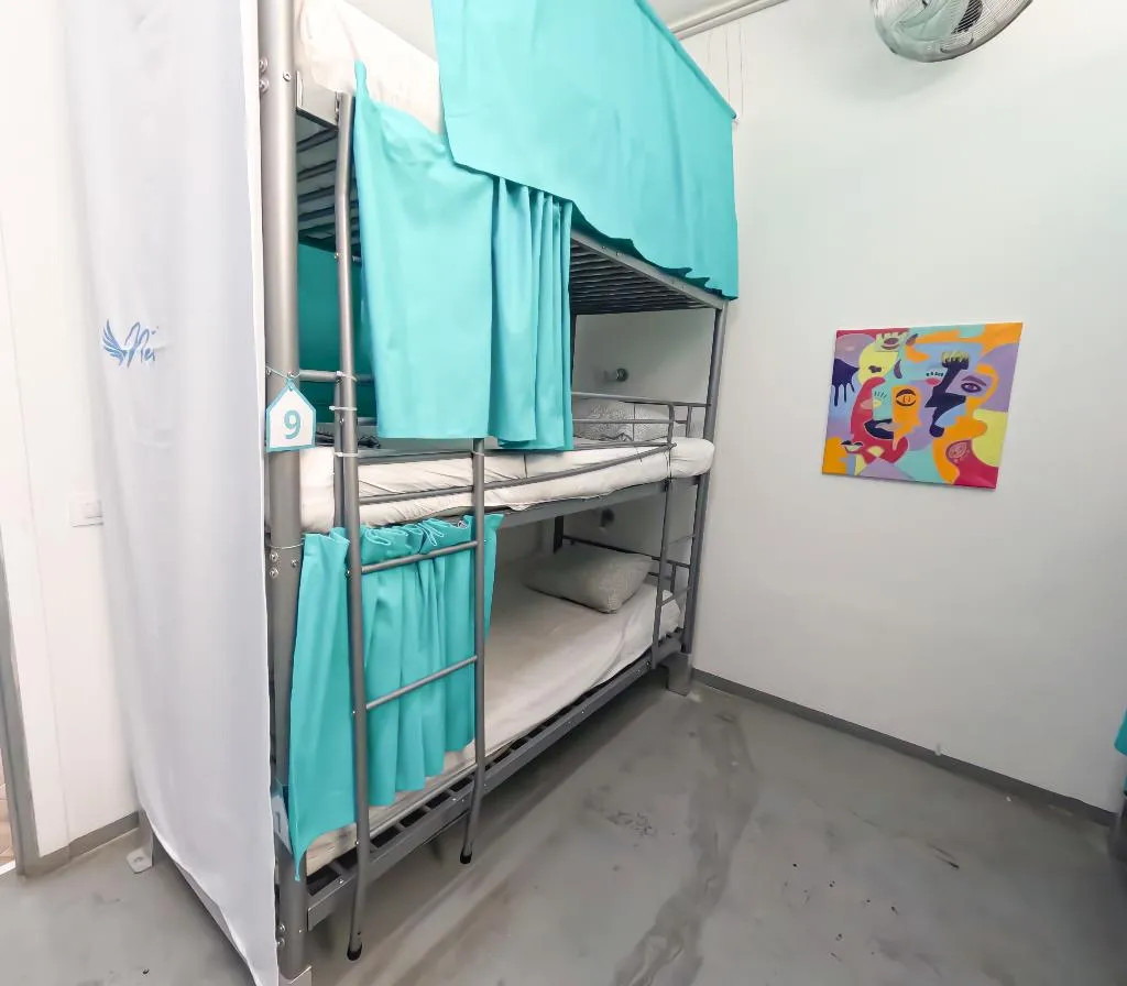 Bed in dormitory ONE BED Room, Medano Nest Hostel, Tenerife