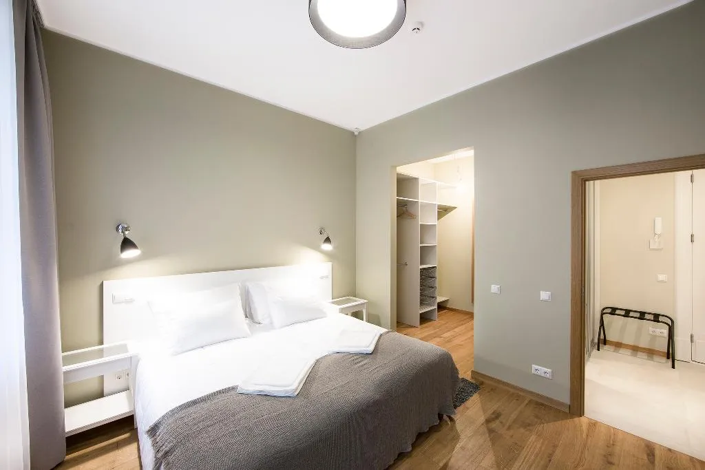APARTMENT ONE BEDROOM ONE BATHROOM Room, Riga Lux Apartments Skolas Street 20, Riga