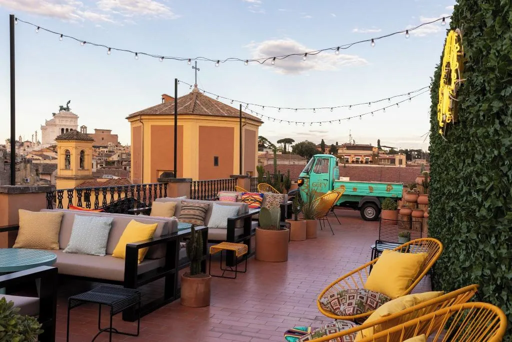 Terrace, Hotel Chapter Roma, Rome
