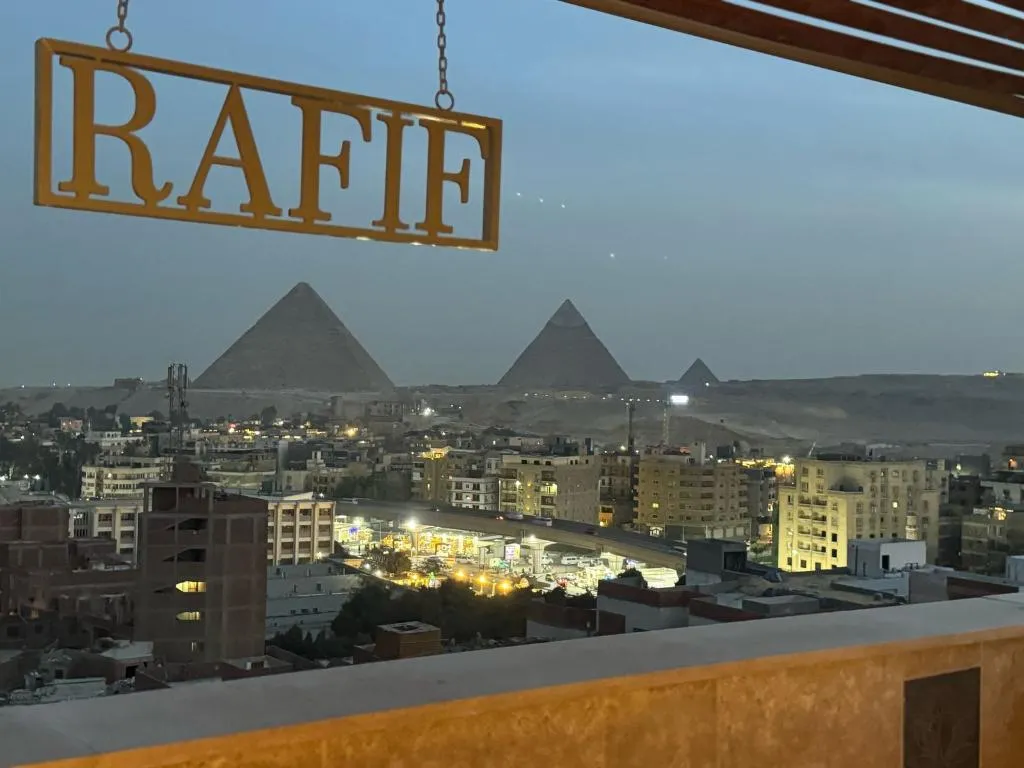 Terrace, Rafif Hotel, Cairo