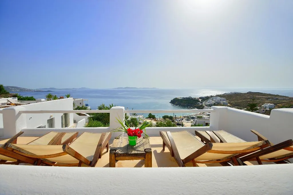 General view, Paolas Beach, Mykonos