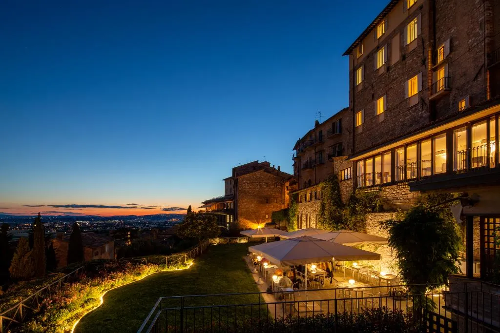 Terrace, Hotel Fontebella, Perugia