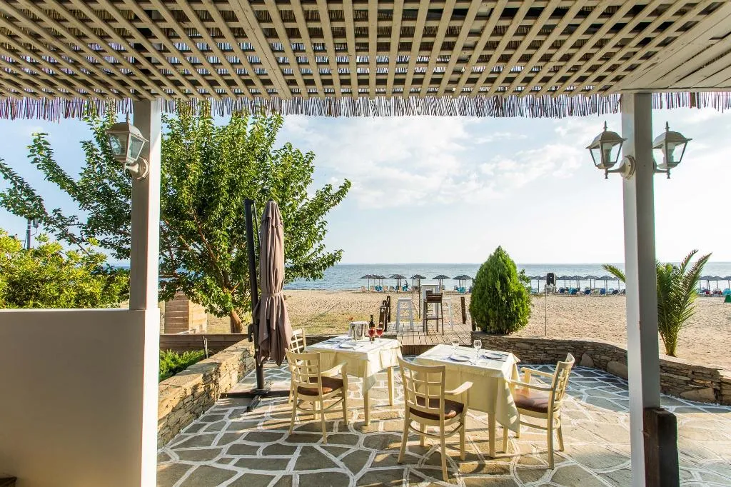 Restaurant, Coral Blue Beach Hotel Gerakini, Halkidiki
