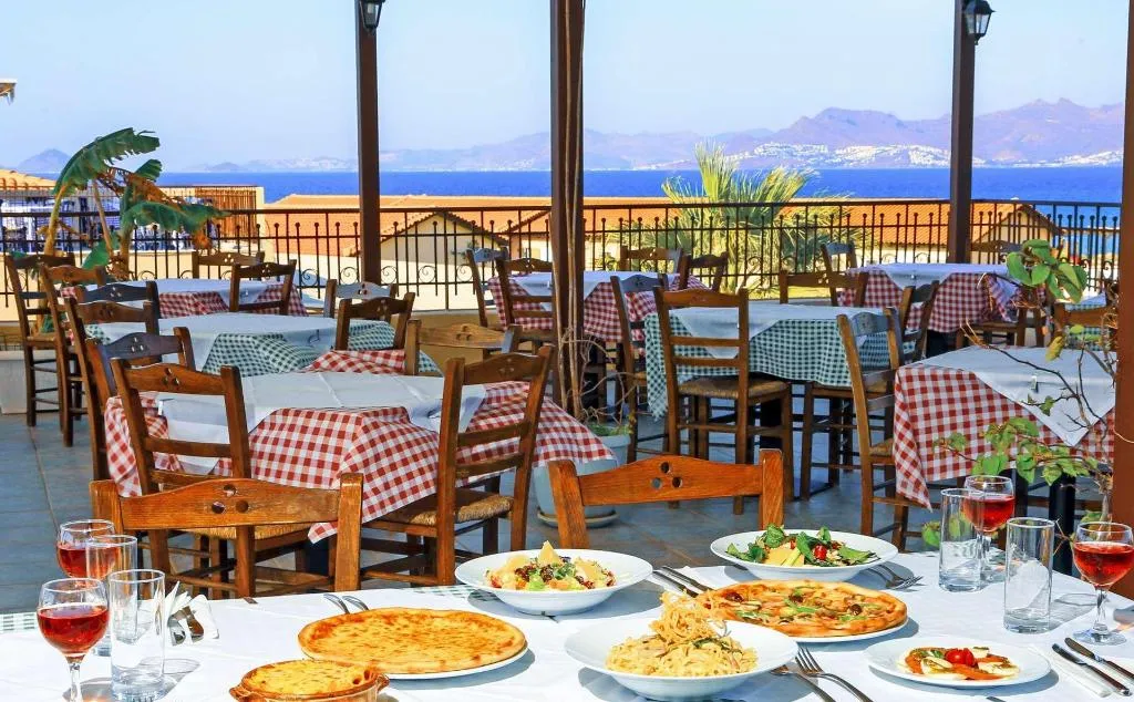 Restaurant, White Olive Marine Aquapark, Kos
