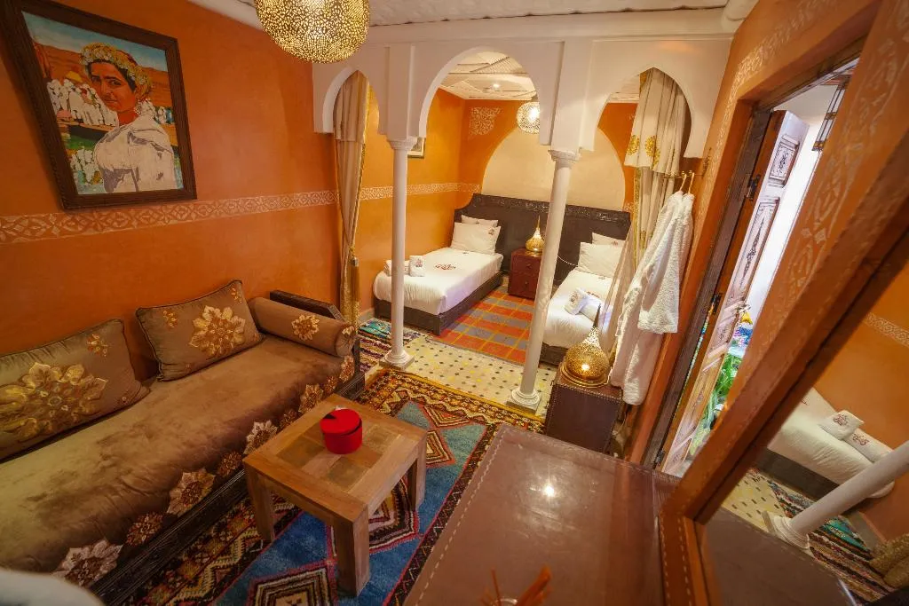TRIPLE DELUXE Room, Riad Ikalimo, Marrakech