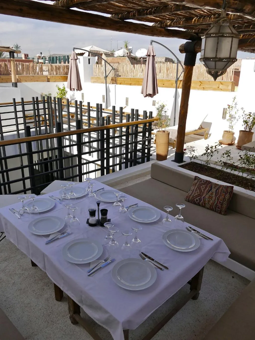 Restaurant, Riad Zebrakaro, Marrakech
