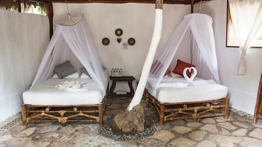 QUADRUPLE STANDARD Room, Maya Cabañas and Cenote Tulum, Cancun Area