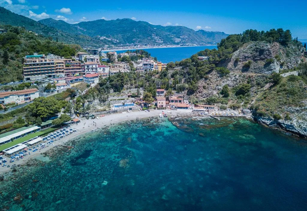 Beach, Panoramic Hotel Taormina, Taormina