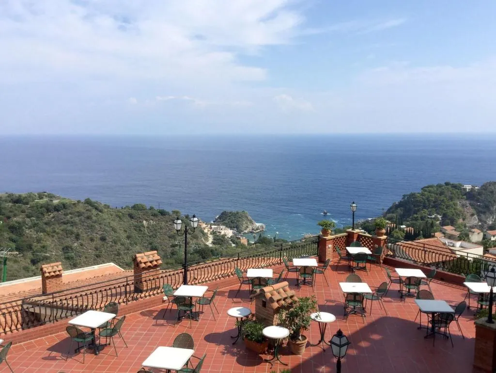 Terrace, Sirius, Taormina