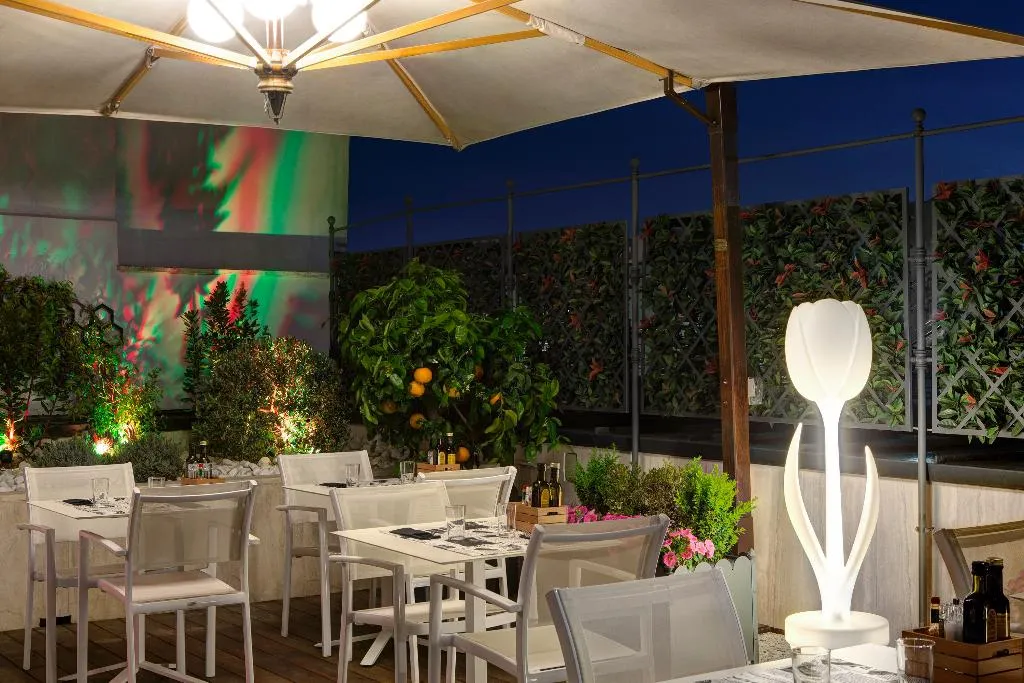 Terrace, iQ Hotel Roma, Rome