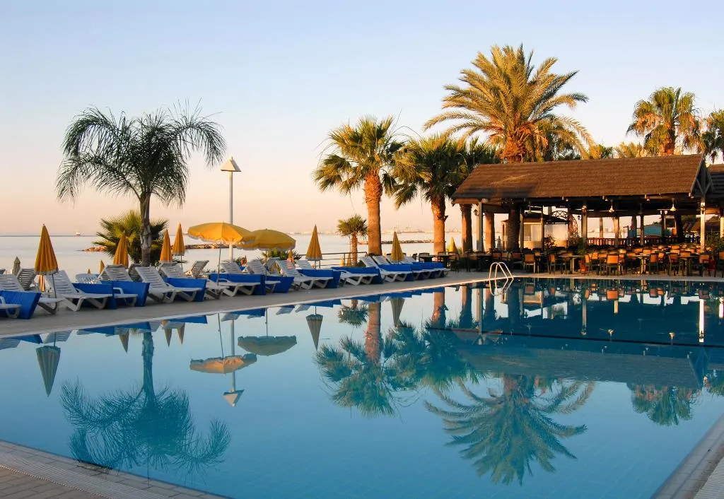 Pool, Palm Beach Hotel & Bungalows, Cyprus