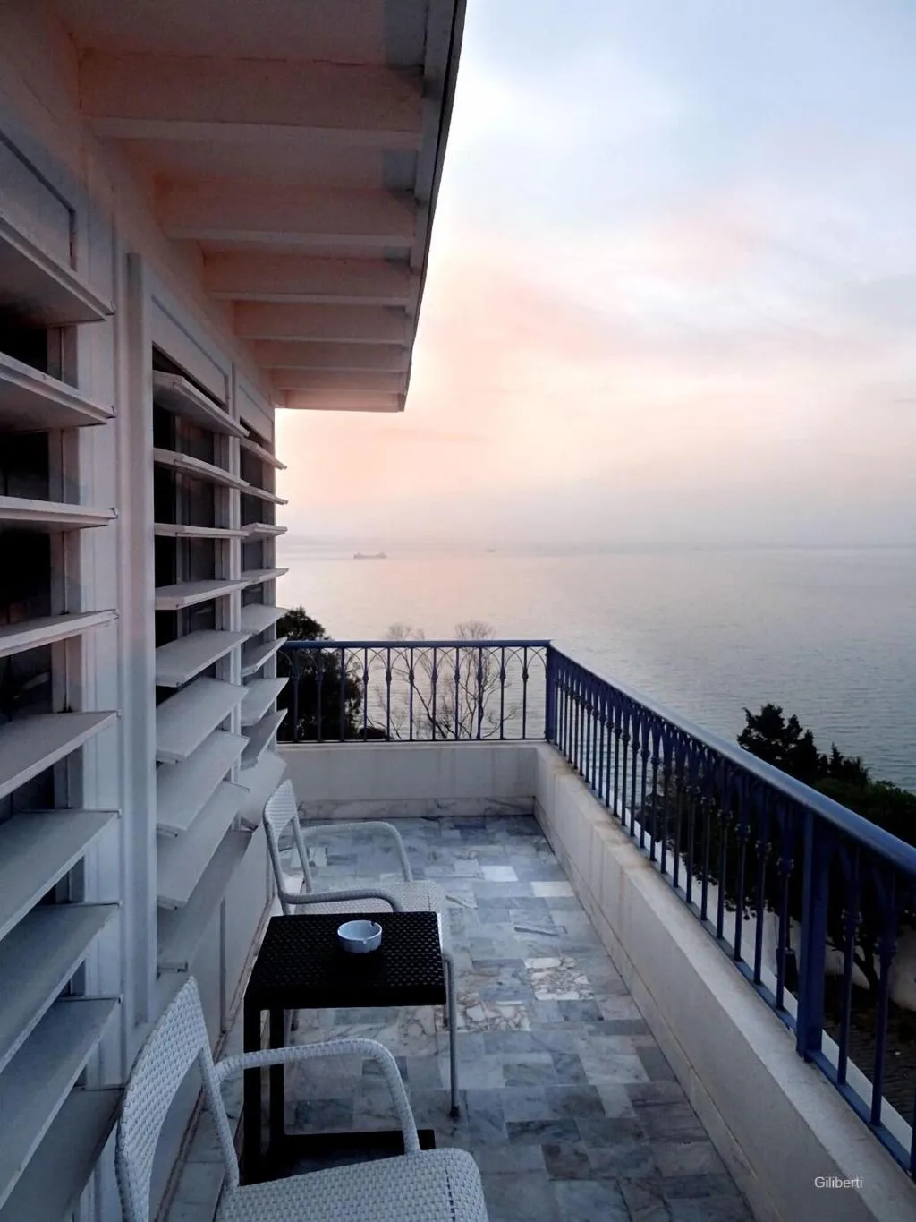 Terrace, La Villa Bleue, Tunisia