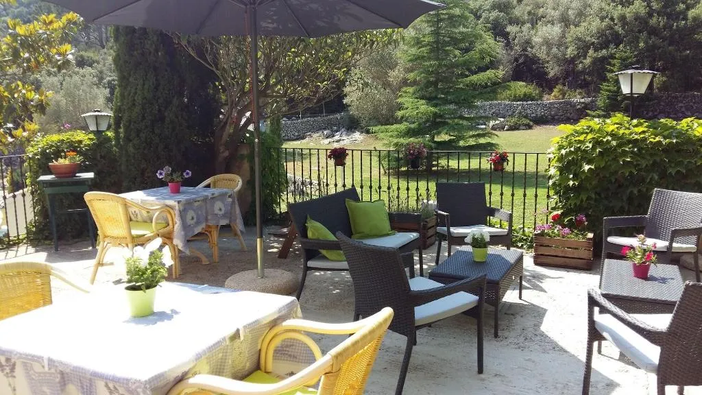 Terrace, Hotel Rural S'Era Vella, Majorca