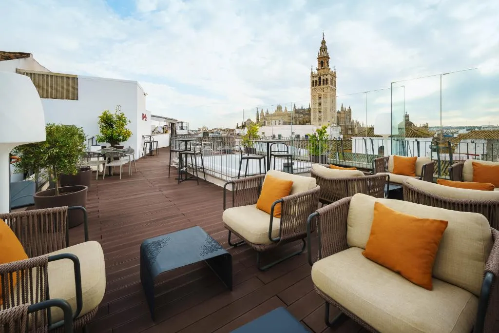 Terrace, Eurostars Sevilla Boutique, Seville