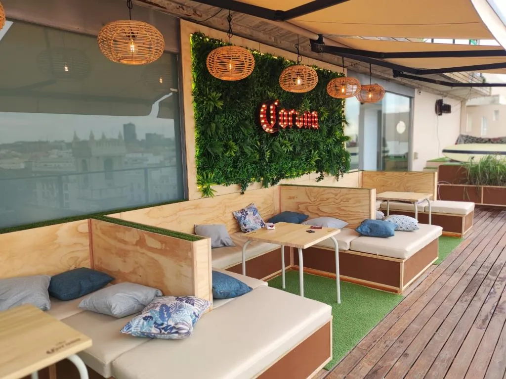 Terrace, Hotel Atarazanas, Valencia