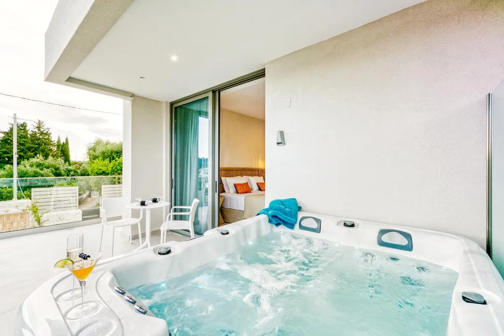JUNIOR SUITE SUPERIOR SEA VIEW Room, Hidden Cove Corfu, Corfu