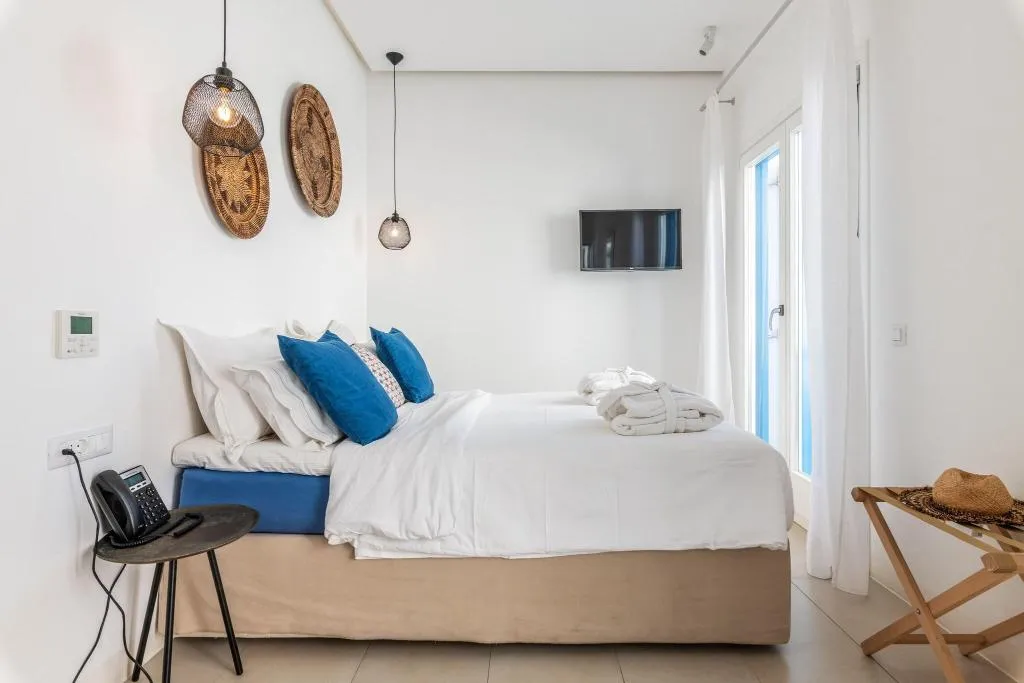 Room, Bluetopia Suites, Mykonos