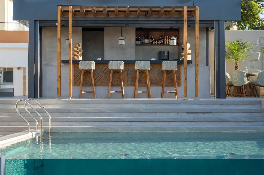 Bar, Casa D'Irene Deluxe Hotel, Crete