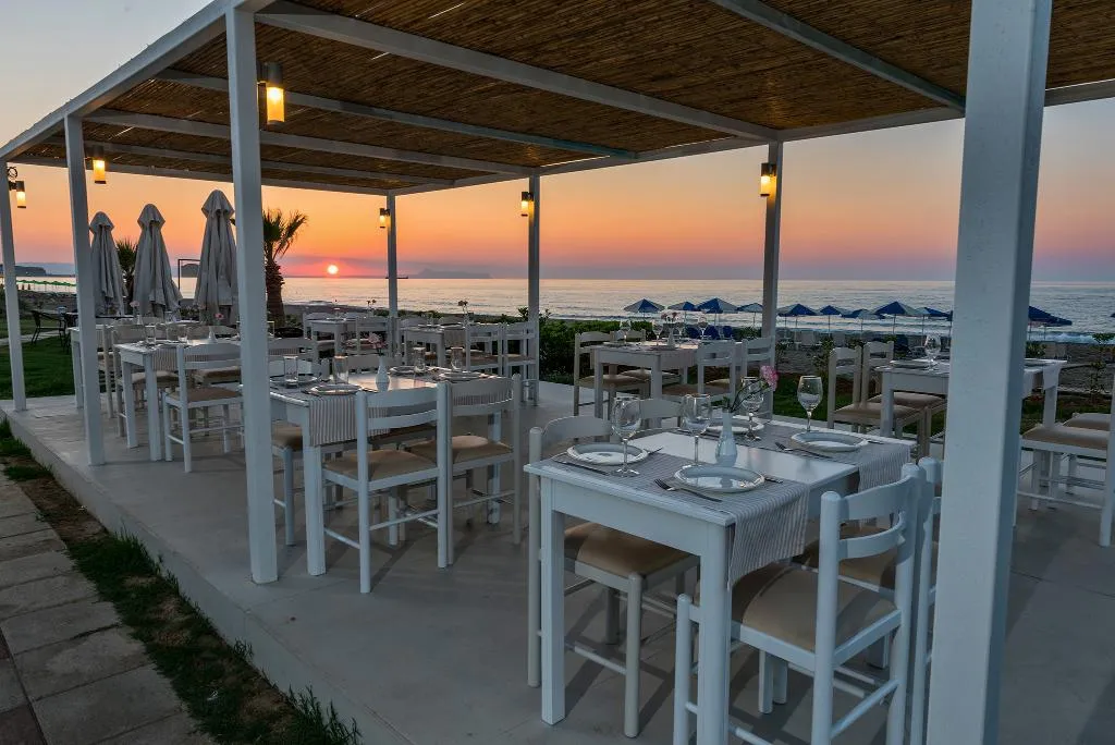 Restaurant, Iperion Beach, Crete