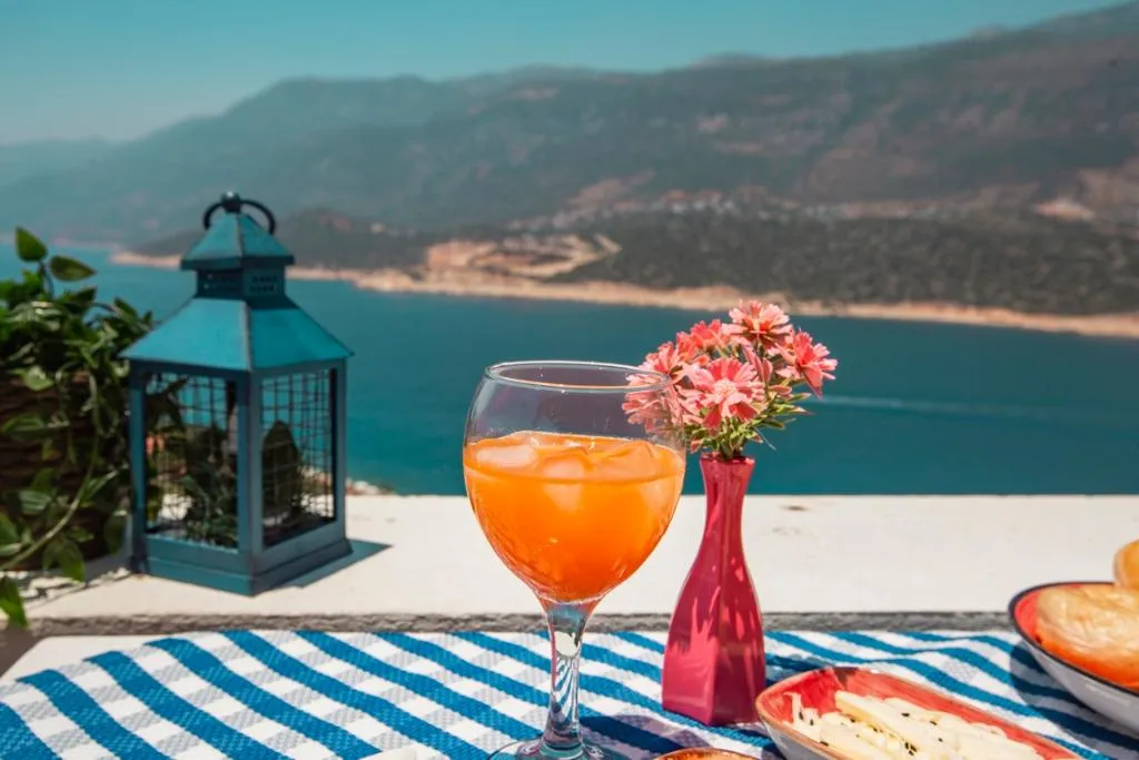 Terrace, Düsler Evim Kas, Dalaman