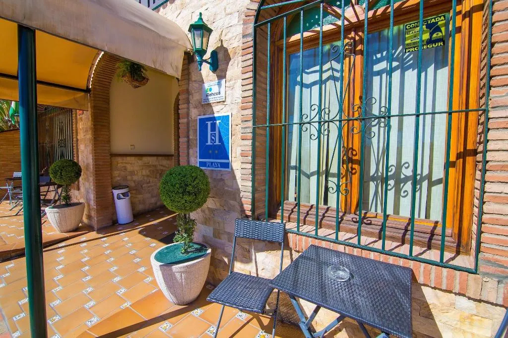 Terrace, Hostal Los Corchos, Costa Del Sol
