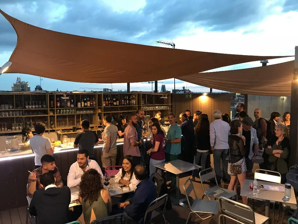 Terrace, Safestay Madrid, Madrid