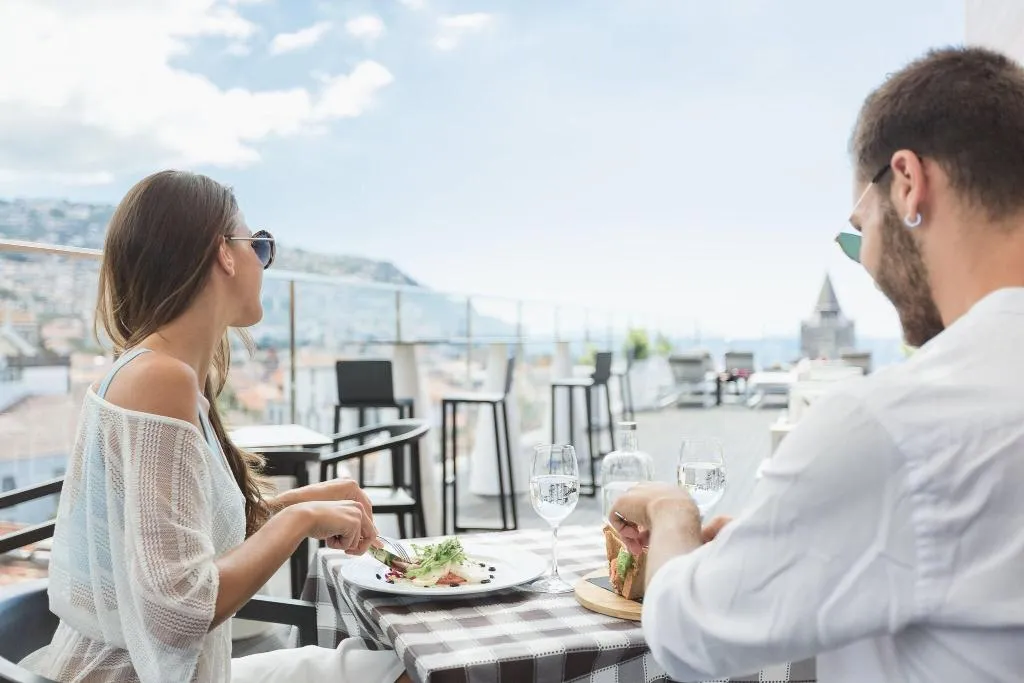 Terrace, Castanheiro Boutique Hotel, Madeira