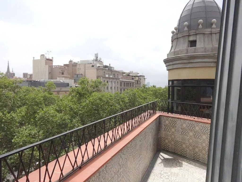 Terrace, Hotel Lloret Ramblas, Barcelona