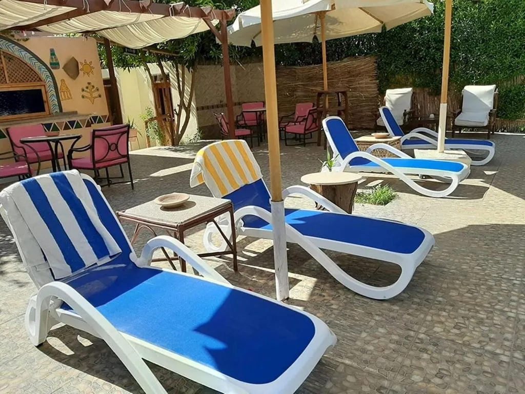 Terrace, Nile Compound Hotel, Luxor