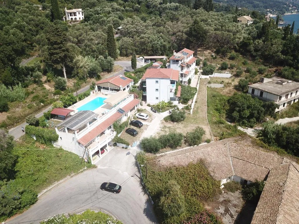 General view, Andromaches Holiday apartments, Corfu