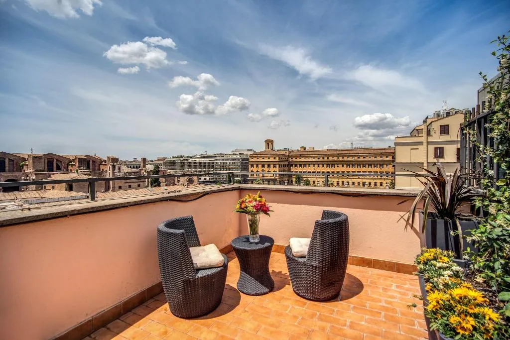Terrace, Diocleziano, Rome
