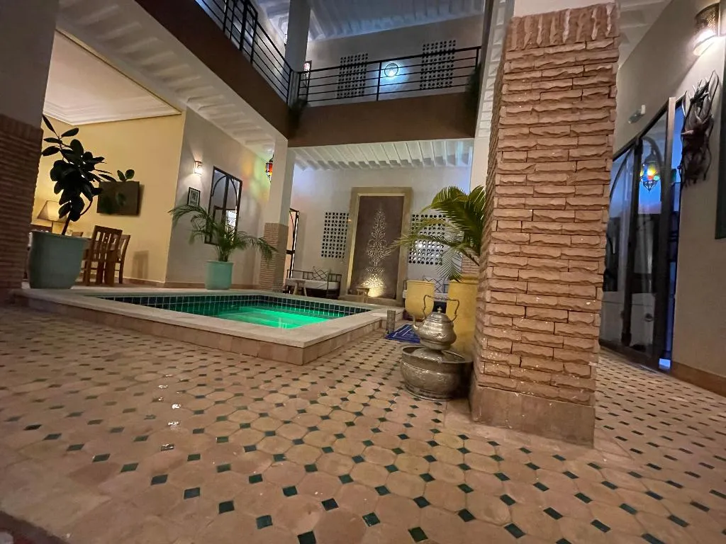 Lobby, Riad Samarine, Marrakech