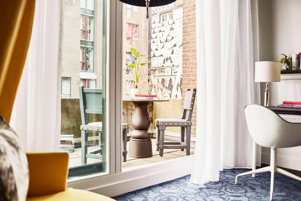 DOUBLE QUEEN SIZE BED Room, Andaz Amsterdam, Prinsengracht, By Hyatt, Amsterdam