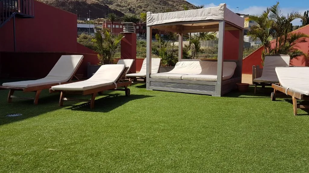 Terrace, Galeon Hotel, La Palma