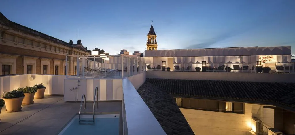 Terrace, Posada del Lucero, Seville
