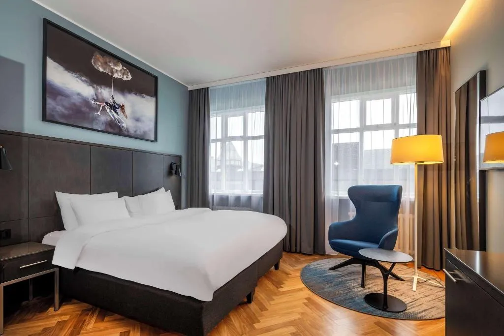 DOUBLE PREMIUM QUEEN BED Room, Radisson Blu 1919, Reykjavik