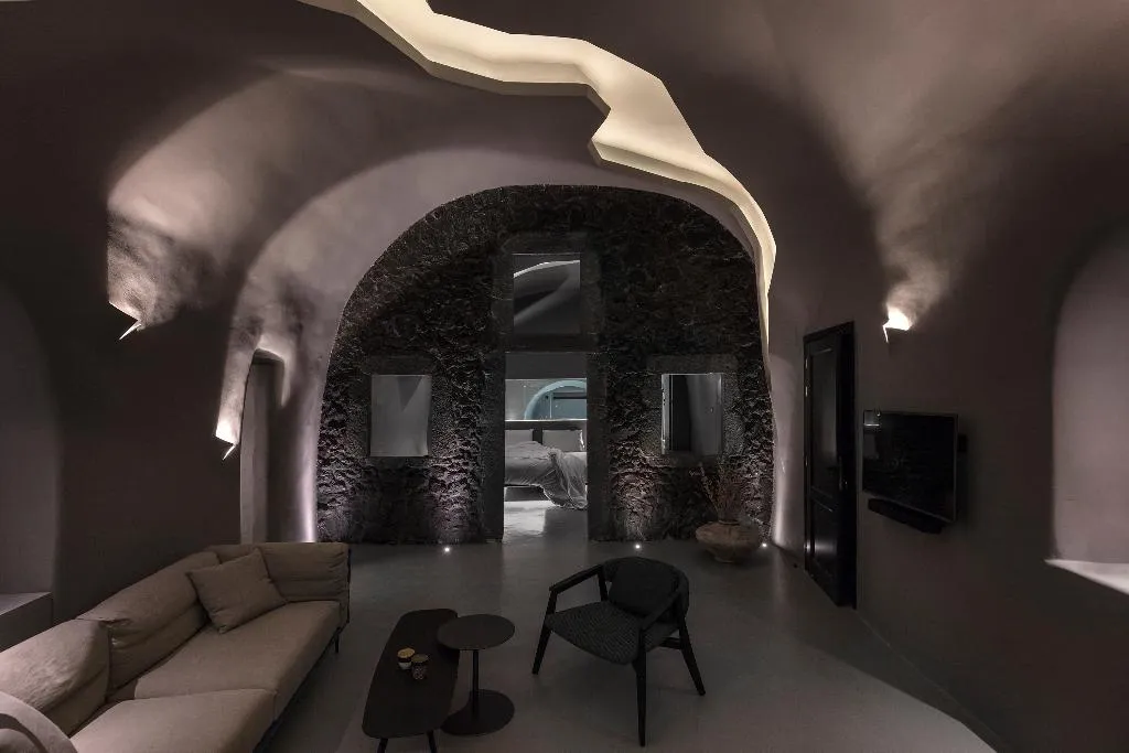 VILLA THREE BEDROOMS WITH PRIVATE POOL Room, Kivotos Santorini, Santorini