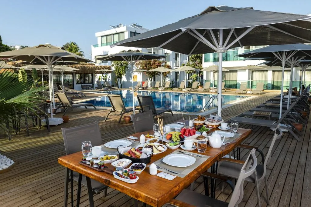 Restaurant, Yalipark Beach Hotel, Bodrum