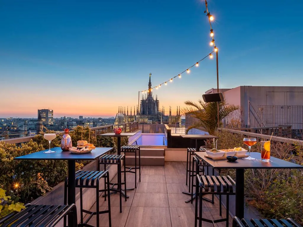Terrace, iH Hotels Milano Ambasciatori, Milan