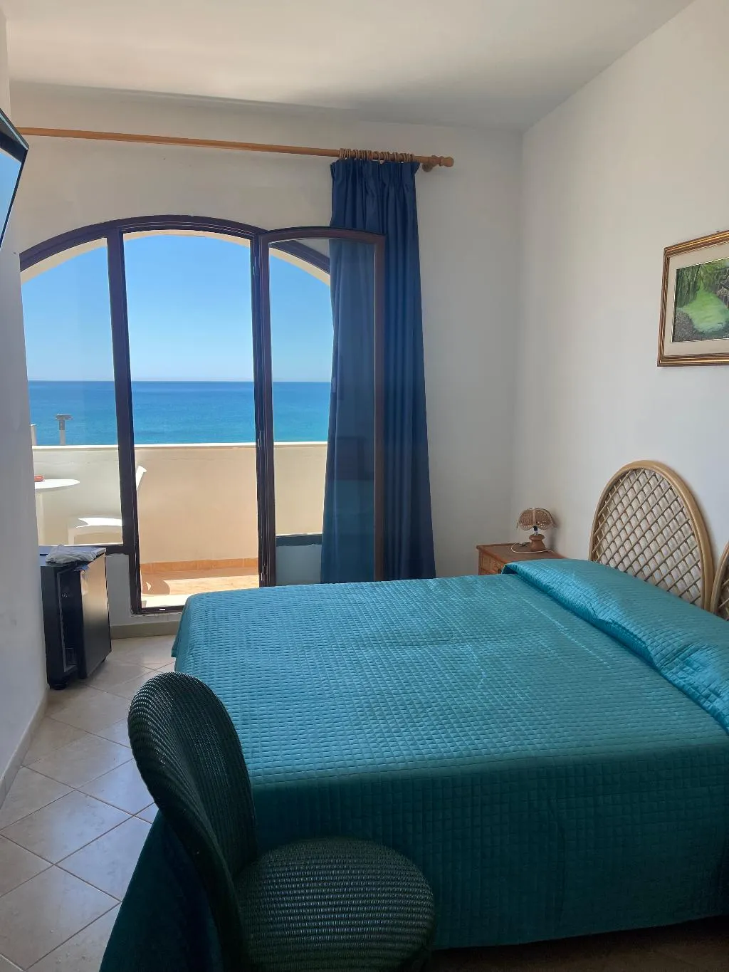Double or Twin SEA VIEW Room, Hotel Miramare Garzia, Palermo